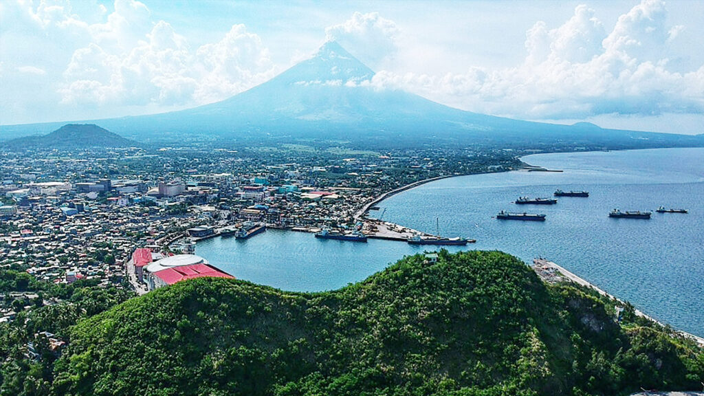 Legazpi From Above